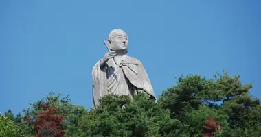 Una statua di Kukai