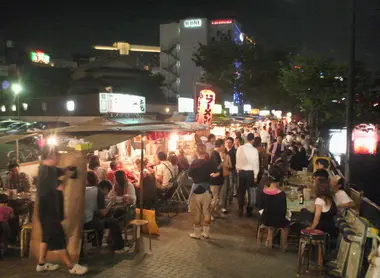 Yatai Stalls in Hakata, Fukuoka Yatai Stalls in Hakata, Fukuoka