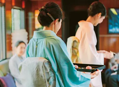 Tea ceremony, Twilight Express Mizukaze Tea ceremony, Twilight Express Mizukaze