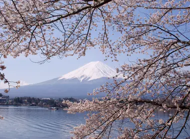 View of Mount Fuji from Kawaguchiko, Yamanashi View of Mount Fuji from Kawaguchiko, Yamanashi