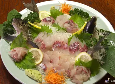 Trout sashimi Trout sashimi