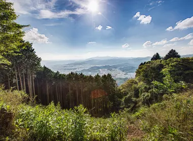 Vue du Mont Hiei Vue du Mont Hiei