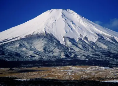 Mount Fuji in winter Mount Fuji in winter
