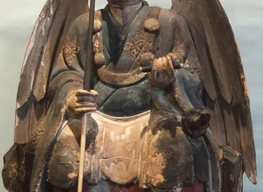 Tengu sous forme de corbeau