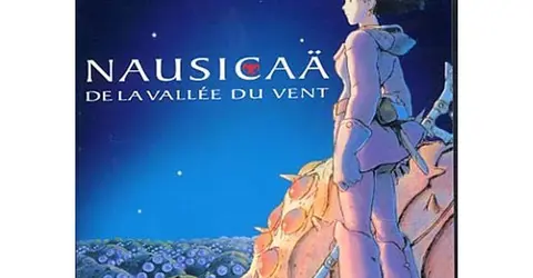 Poster Nausicaä della Valle del Vento, di Hayao Miyazaki.