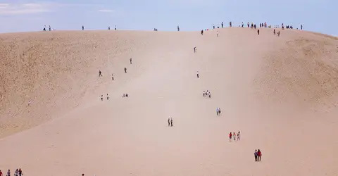 Les dunes de sable de Tottori : véritable désert miniature