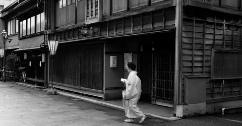 Geisha district Nishi Chaya in Kanazawa