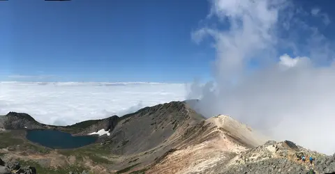 Le mont Norikura