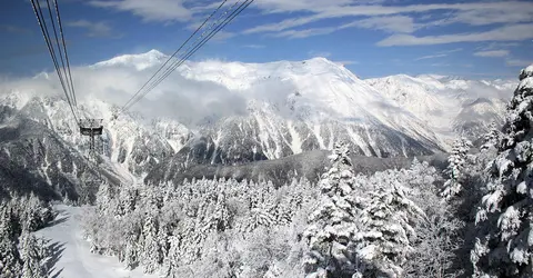 La montagne à Shin Hotaka