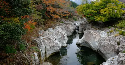 Promenade dans les gorges de Yabakei