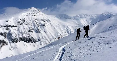 Le mont Tokachi-dake au parc national de Daisetsuzan (Hokkaido)