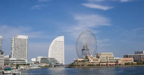 La grande roue du Cosmo World de Yokohama.