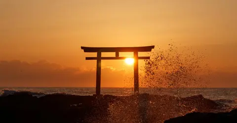 Torii du sanctuaire Oarai