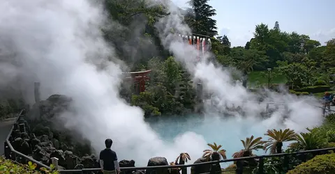 Umi Jigoku oder "Hölle des Meeres"