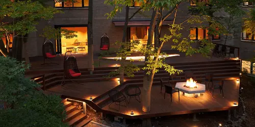 4* Ryokan traditionnel Yutowa à Hakone - Terrasse