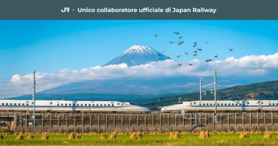 Japan Rail Pass Shinkansen Unico collaboratore ufficiale di Japan Railway