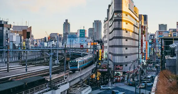 La gare de Ueno La gare de Ueno