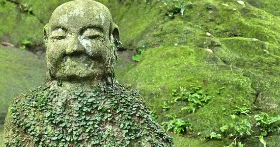 Une des cinq cents statues de l'Unganzen-ji