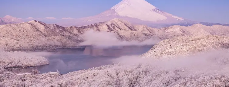 Monte Fuji en invierno